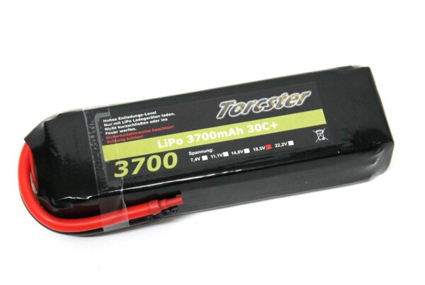 Torcster LiPo 3700mAh 5s 18,5V 30C+